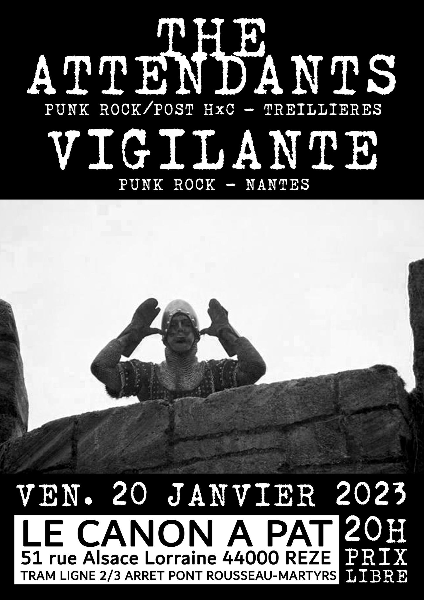 Vigilante concert du 20/01/2023
