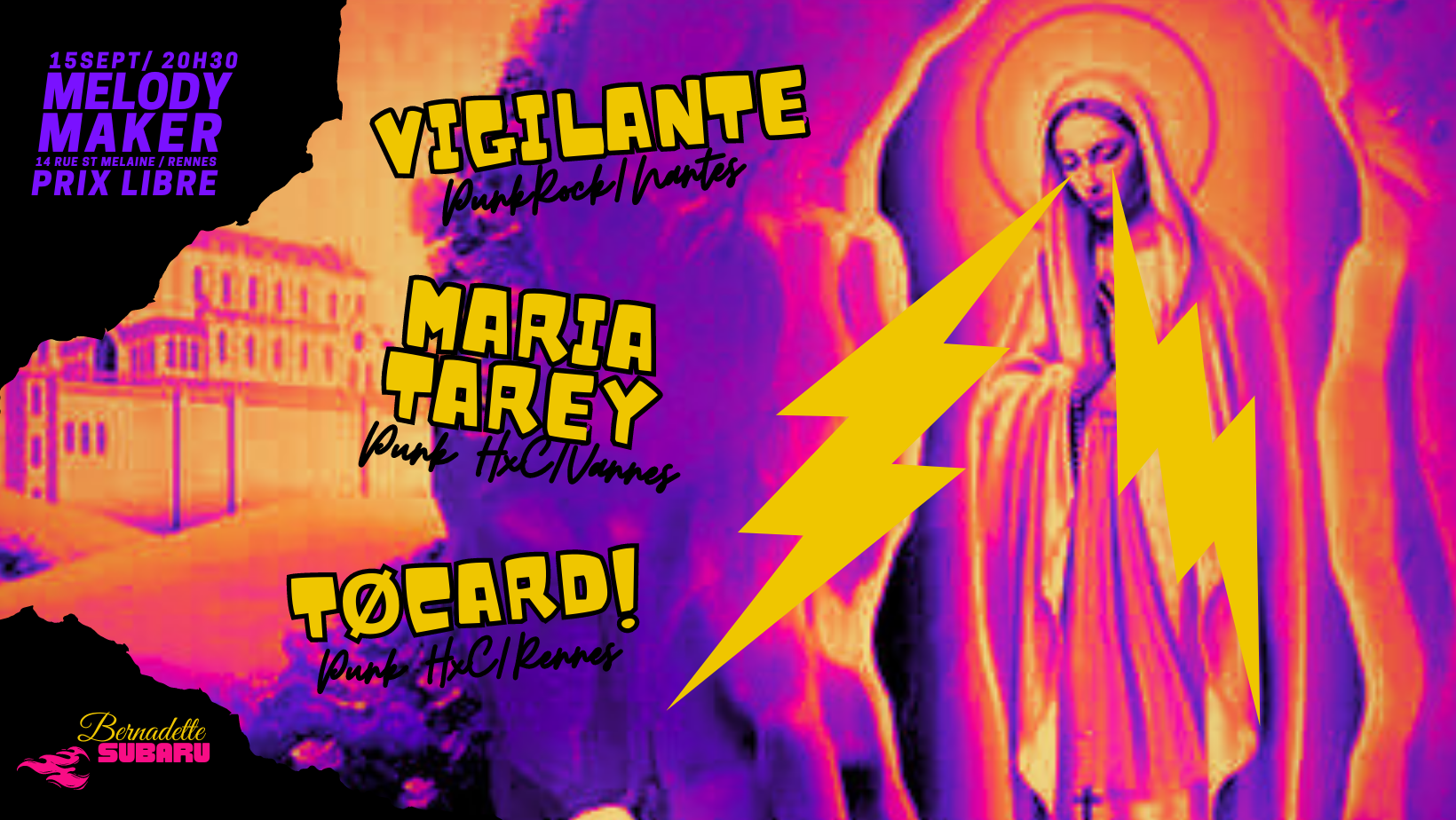 Vigilante concert du 15/09/2023
