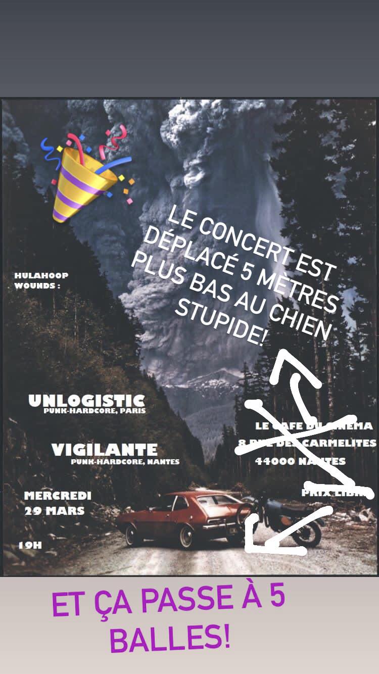 Vigilante concert du 19/03/2023