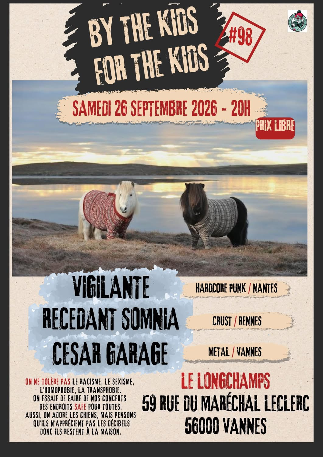 Vigilante concert du 26/09/2026